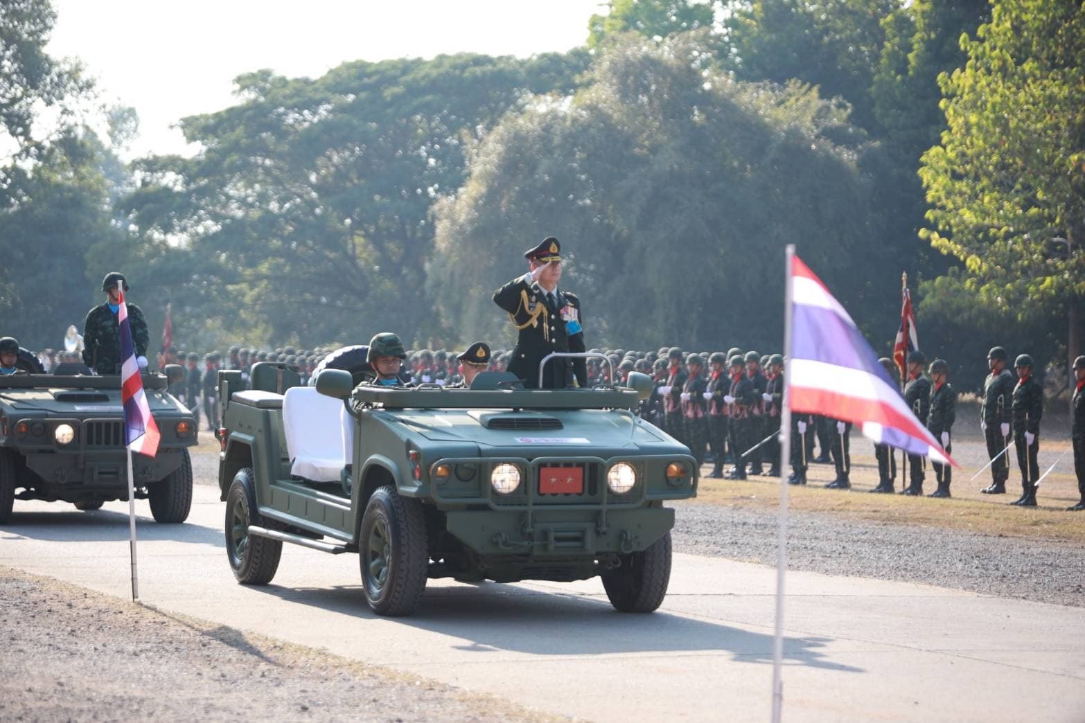 พล.ต. เรืองพงษ์  วงษ์ศรีสุข ผบ.พล.ม.3  เป็นประธานในพิธีสวนสนามและกระทำสัตย์ปฏิญาณตนต่อธงชัยเฉลิมพล ประจำปี 2568 เนื่องใน "วันกองทัพไทย"