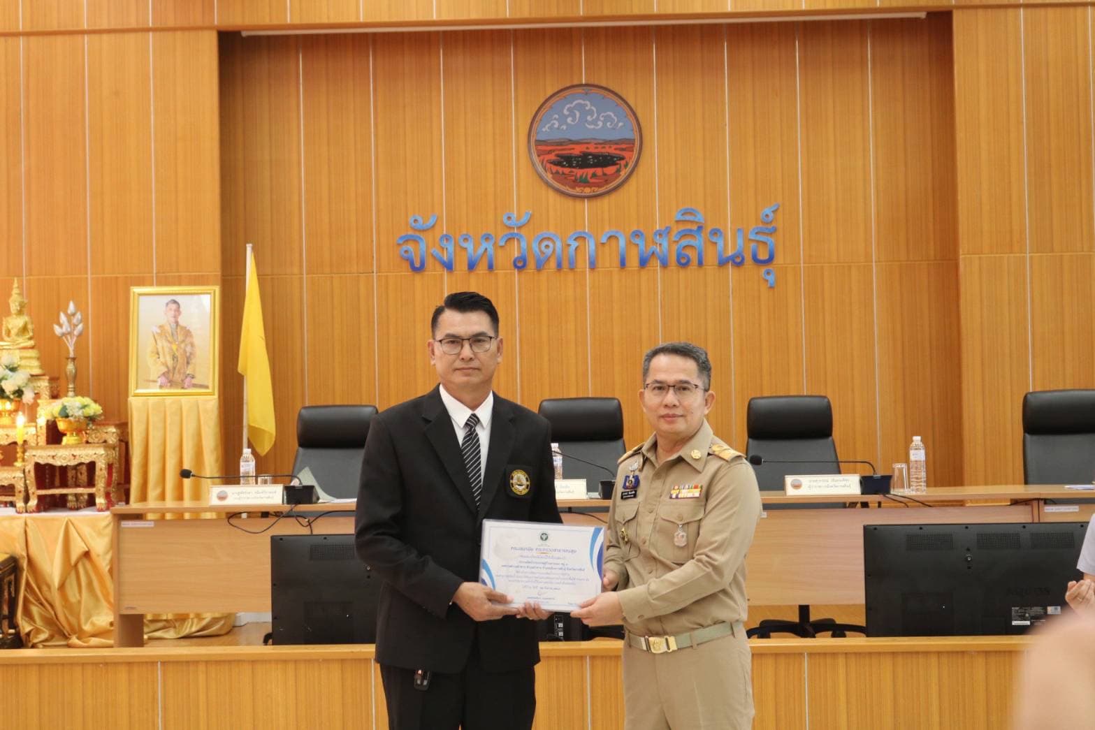 เทศบาลตำบลลำพาน รับมอบเกียรติบัตรรับรอง "น้ำประปาดื่มได้" ปี ๒๕๖๘ ชูมาตรฐาน 3C ยกระดับคุณภาพชีวิตชาวลำพาน
