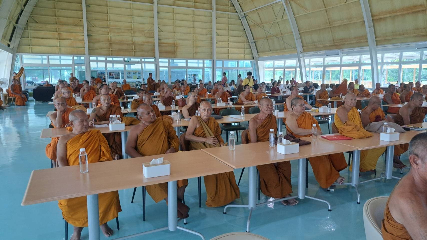 ความสำเร็จอีกขั้น! จัดโครงการถวายความรู้พระสงฆ์ เรื่องการออกโฉนดที่ดินวัด มุ่งปกป้องพุทธศาสนสมบัติ ณ วัดร่มโพธิธรรม จ.เลย