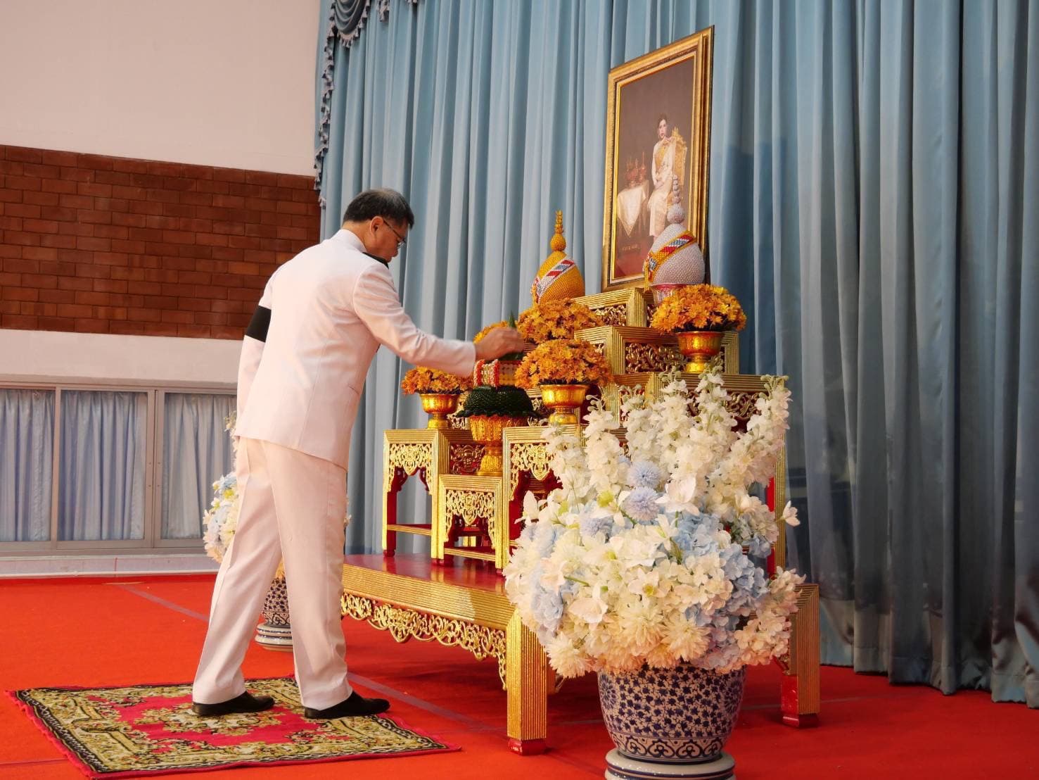 กอ.รมน.จังหวัดขอนแก่น ร่วมพิธีเจริญพระพุทธมนต์และทำบุญตักบาตร ถวายเป็นพระกุศล แด่สมเด็จพระเจ้าน้องนางเธอ เจ้าฟ้าจุฬาภรณวลัยลักษณ์ฯ