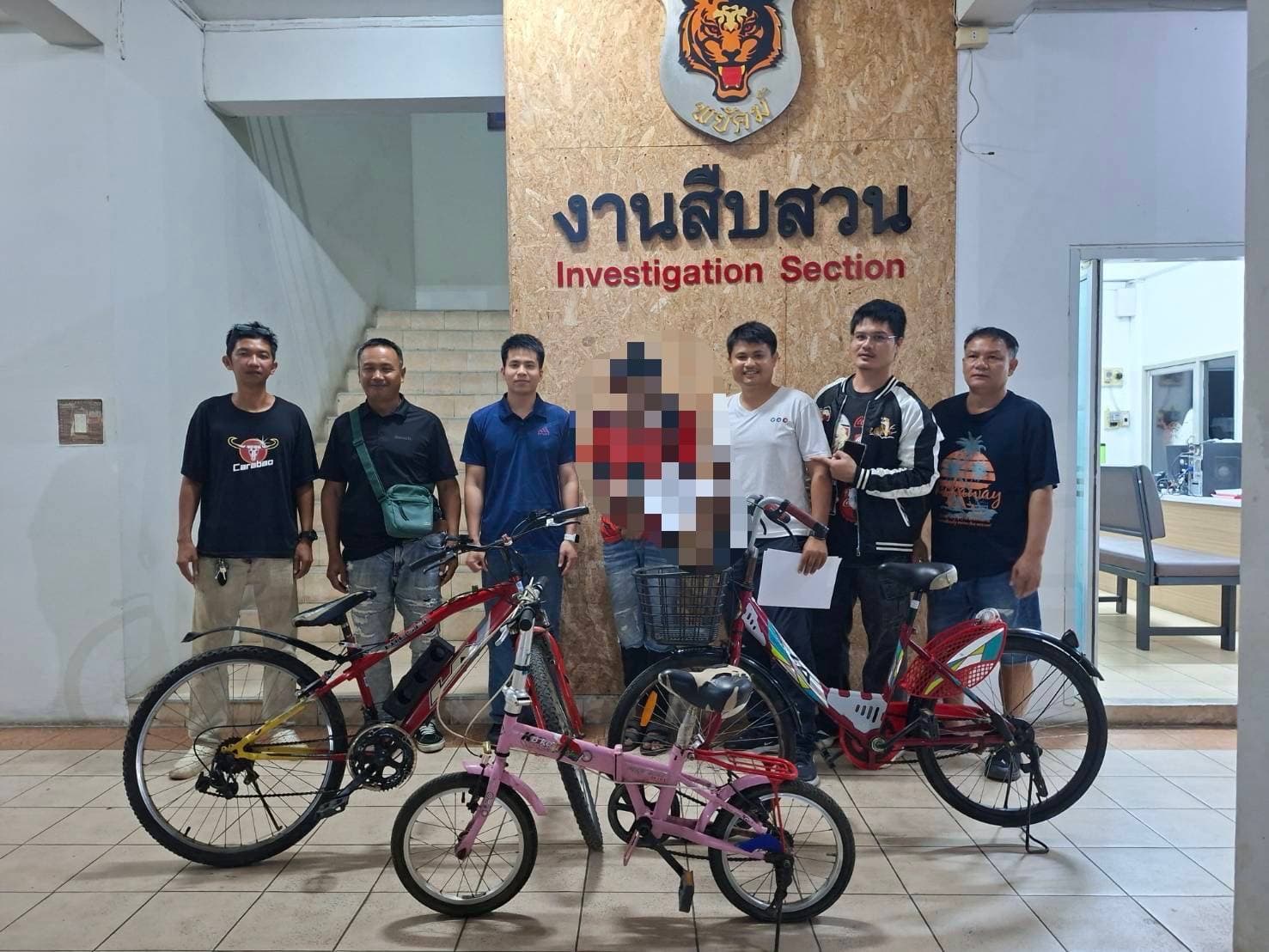 พลเมืองดีแจ้งเบาะแส! สืบสวนเมืองขอนแก่น รวบหนุ่มวัย 25 ปี ตามภาพวงจรปิด ขยายผลยึดจักรยาน 3 คัน เร่งติดตามคืนทรัพย์ผู้เสียหาย